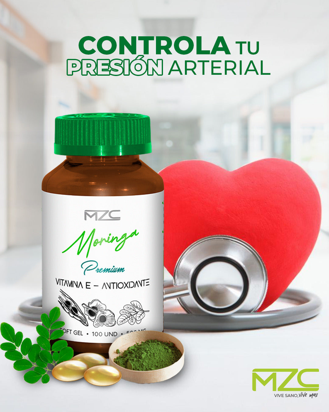 CAPSULAS SOFTGEL DE ACEITE DE MORINGA